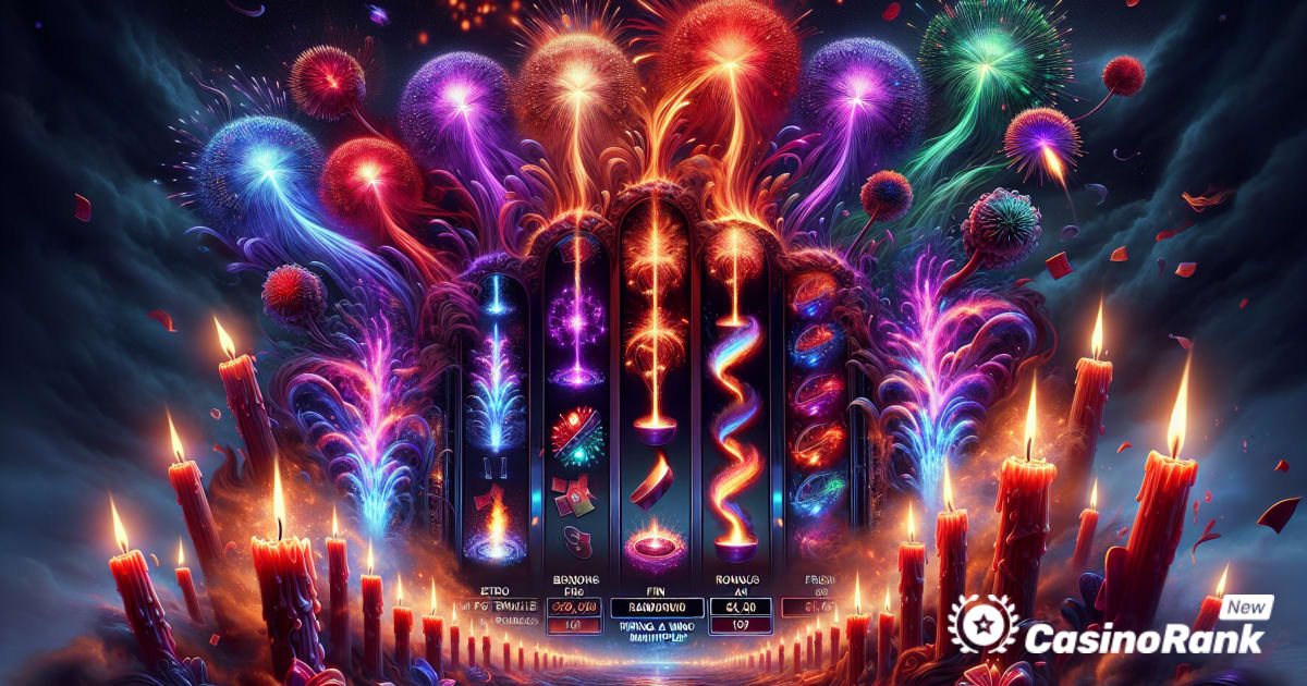 BTG の Fireworks Megaways™: 色、サウンド、そして大きな勝利の見事な融合