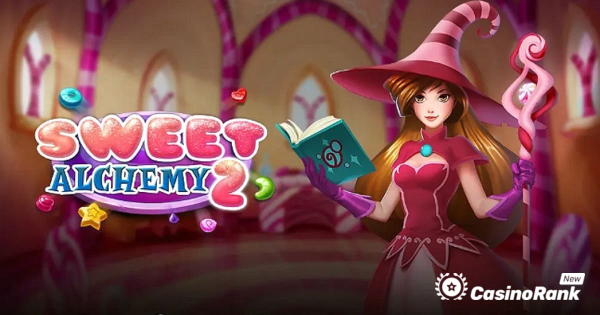 Play'n GO が Sweet Alchemy 2 スロット ゲームをデビュー